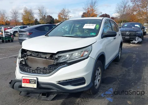 2016 Honda Cr-V Lx from USA, damaged, VIN 5J6RM4H30GL077973